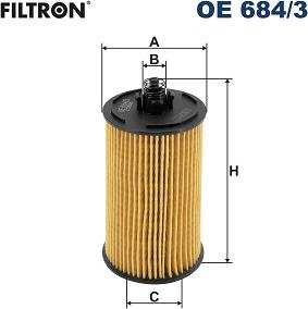 Filtron OE 684/3 — Filtr oleju