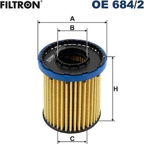 Filtron OE 684/2 — Filtr oleju