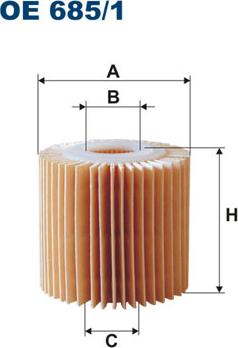 Filtron OE685/1 — Filtr oleju