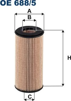 Filtron OE 688/5 — Filtr oleju