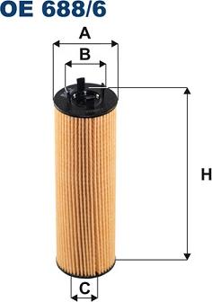 Filtron OE 688/6 — Filtr oleju