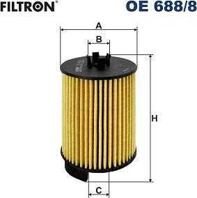 Filtron OE 688/8 — Filtr oleju