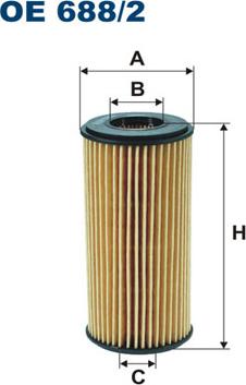 Filtron OE688/2 — Filtr oleju