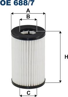 Filtron OE 688/7 — Filtr oleju