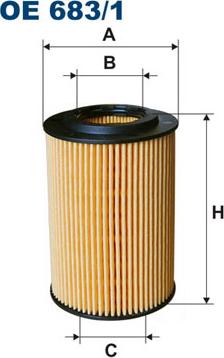 Filtron OE683/1 — Filtr oleju