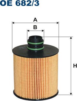 Filtron OE682/3 — Filtr oleju