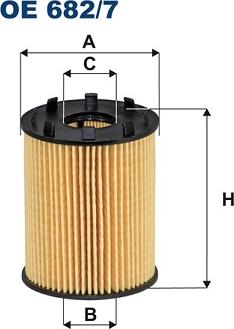 Filtron OE 682/7 — Filtr oleju