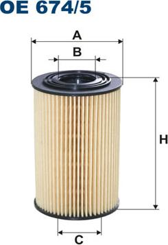 Filtron OE674/5 — Filtr oleju