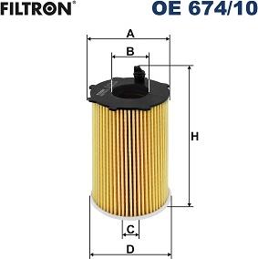 Filtron OE 674/10 — Filtr oleju