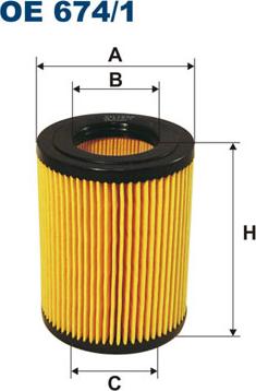 Filtron OE674/1 — Filtr oleju