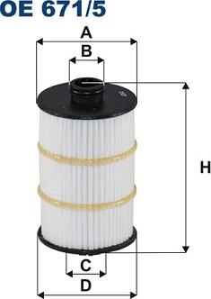 Filtron OE 671/5 — Filtr oleju