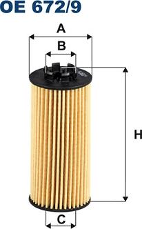 Filtron OE 672/9 — Filtr oleju