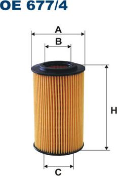 Filtron OE677/4 — Filtr oleju