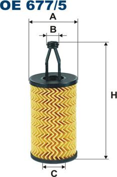 Filtron OE677/5 — Filtr oleju