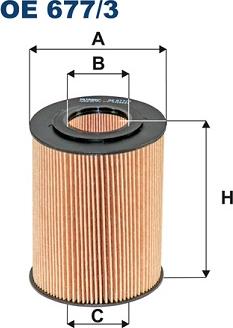Filtron OE677/3 — Filtr oleju