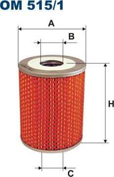 Filtron OM515/1 — Filtr oleju