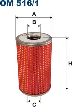 Filtron OM516/1 — Filtr oleju