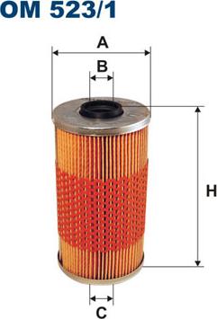 Filtron OM523/1 — Filtr oleju