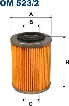 Filtron OM523/2 — Filtr oleju
