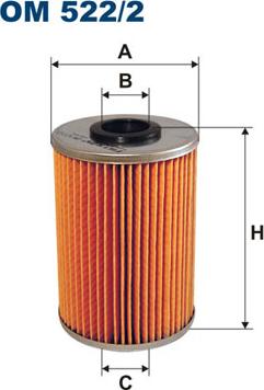 Filtron OM522/2 - FILTR OLEJU