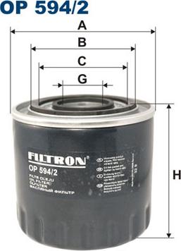 Filtron OP594/2 — Filtr oleju