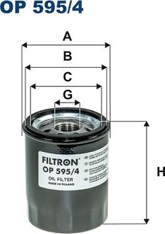 Filtron OP595/4 — Filtr oleju