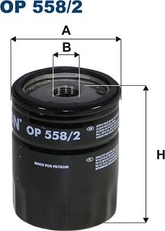 Filtron OP 558/2 — Filtr oleju