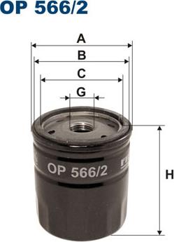 Filtron OP566/2 — Filtr oleju