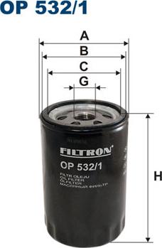 Filtron OP532/1 — Filtr oleju