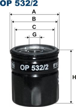 Filtron OP532/2 — Filtr oleju