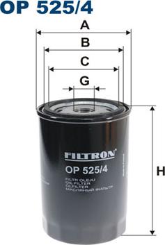 Filtron OP525/4 — Filtr oleju