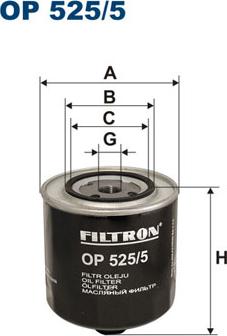 Filtron OP525/5 — Filtr oleju