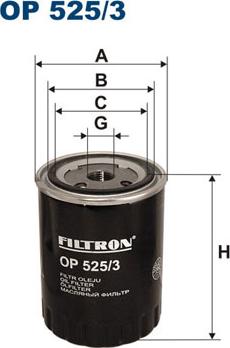 Filtron OP525/3 — Filtr oleju