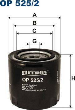 Filtron OP525/2 — Filtr oleju