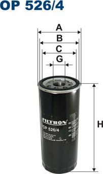 Filtron OP526/4 — Filtr oleju