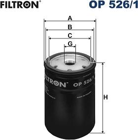 Filtron OP526/1 — Filtr oleju