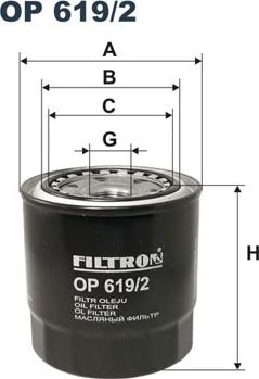 Filtron OP619/2 — Filtr oleju