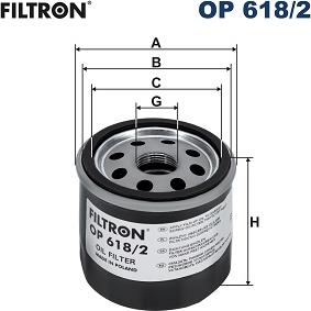Filtron OP 618/2 — Filtr oleju