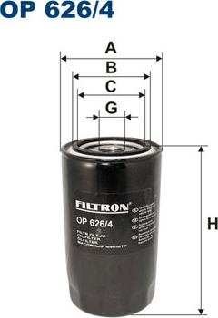 Filtron OP626/4 — Filtr oleju