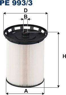 Filtron PE 993/3 — Filtr paliwa