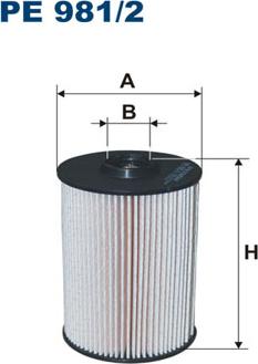 Filtron PE981/2 — Filtr paliwa