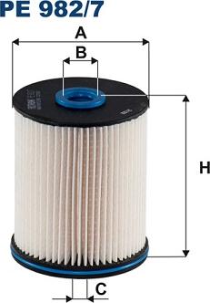 Filtron PE 982/7 — Filtr paliwa