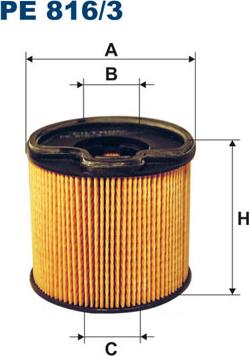 Filtron PE816/3 - FILTR PALIWA