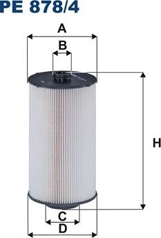 Filtron PE878/4 - FILTR PALIWA