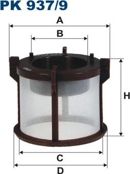 Filtron PK937/9 — Filtr paliwa