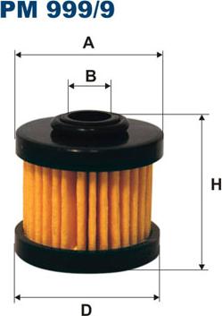 Filtron PM999/9 - WKLAD FILTRA DO INST.GAZ.-ROMANO-