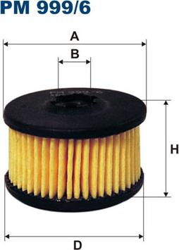 Filtron PM999/6 — Filtr paliwa