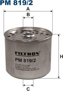 Filtron PM819/2 — Filtr paliwa