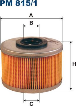 Filtron PM815/1 — Filtr paliwa