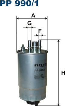 Filtron PP990/1 — Filtr paliwa